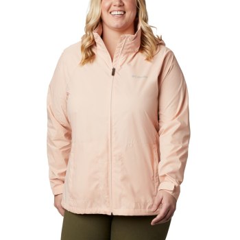 Columbia Jas Dames, Switchback III Plus Size Roze, 73LYPZQWU